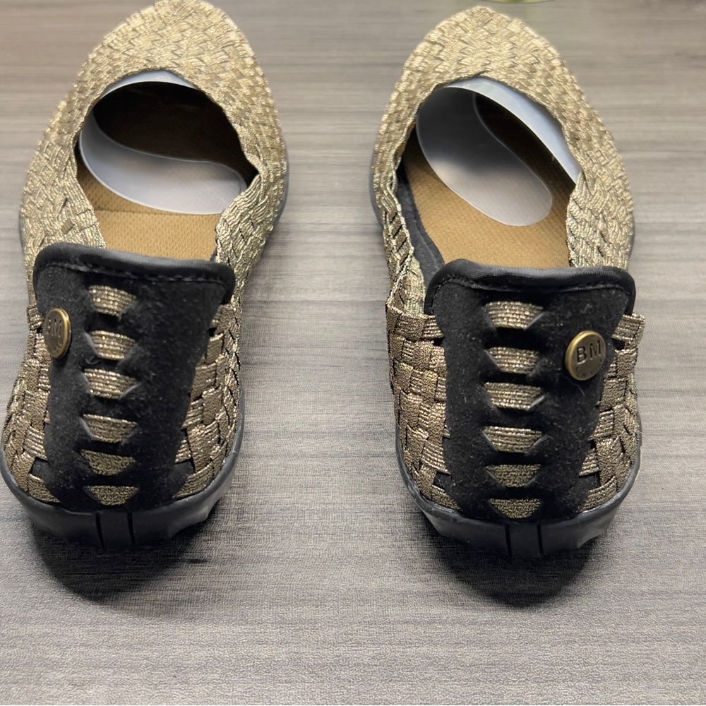 bernie mev. Women's Woven Flats - Tan EU 38 US 7.5 - Picture 6 of 8